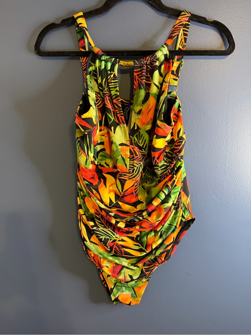Lauren Ralph Lauren tropical one piece swimsuit size 16